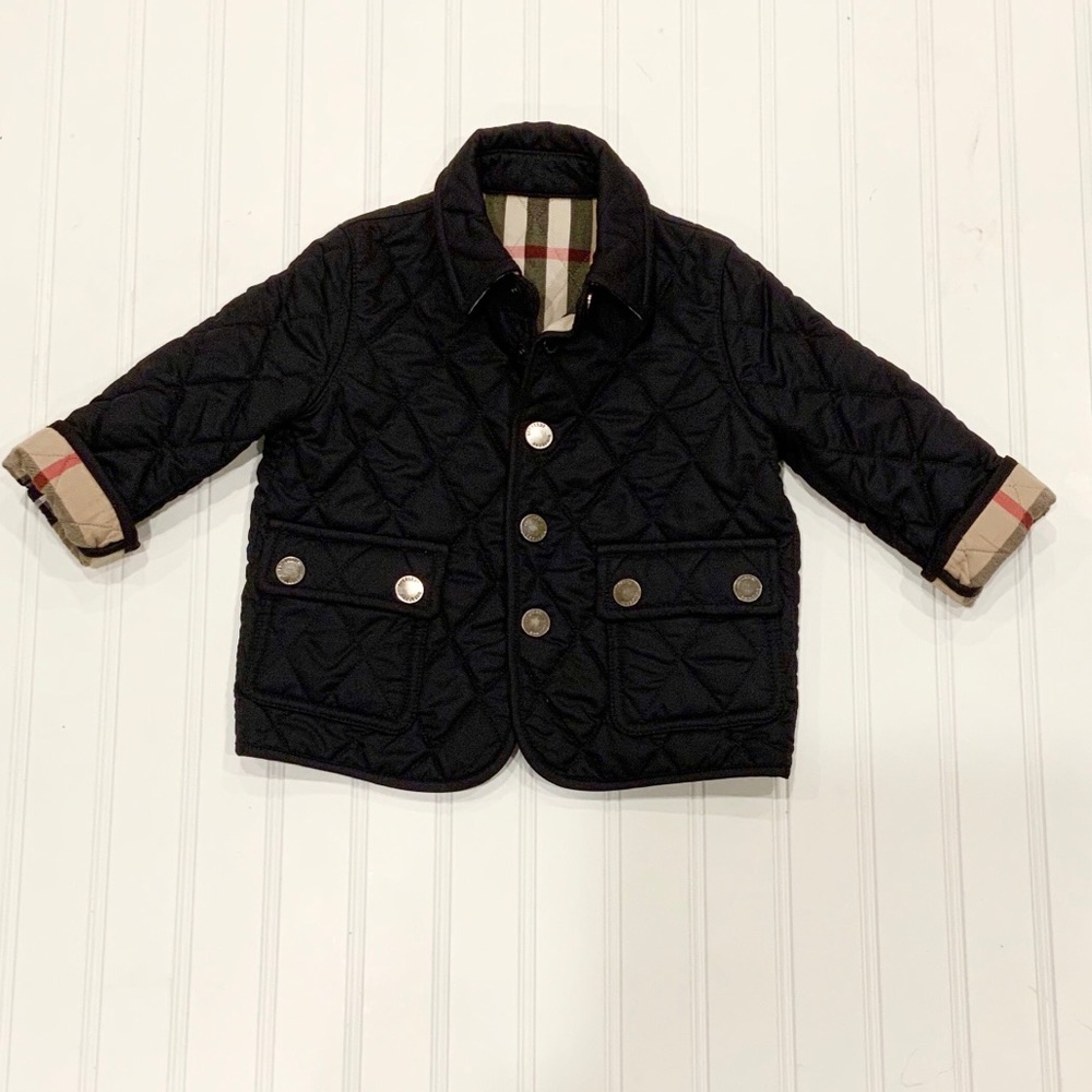 Authentic Burberry baby  navy jacket **new**